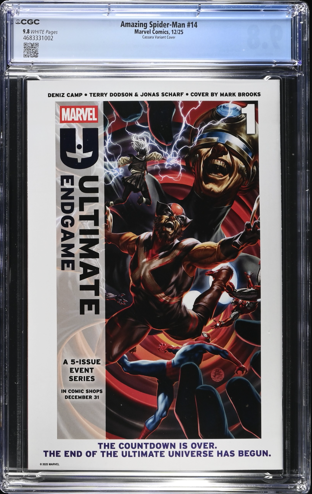 Amazing Spider-Man #14 Cassara Variant CGC 9.8