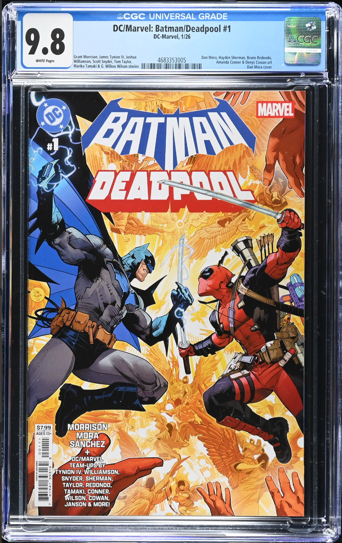 DC/Marvel: Batman/Deadpool #1 CGC 9.8