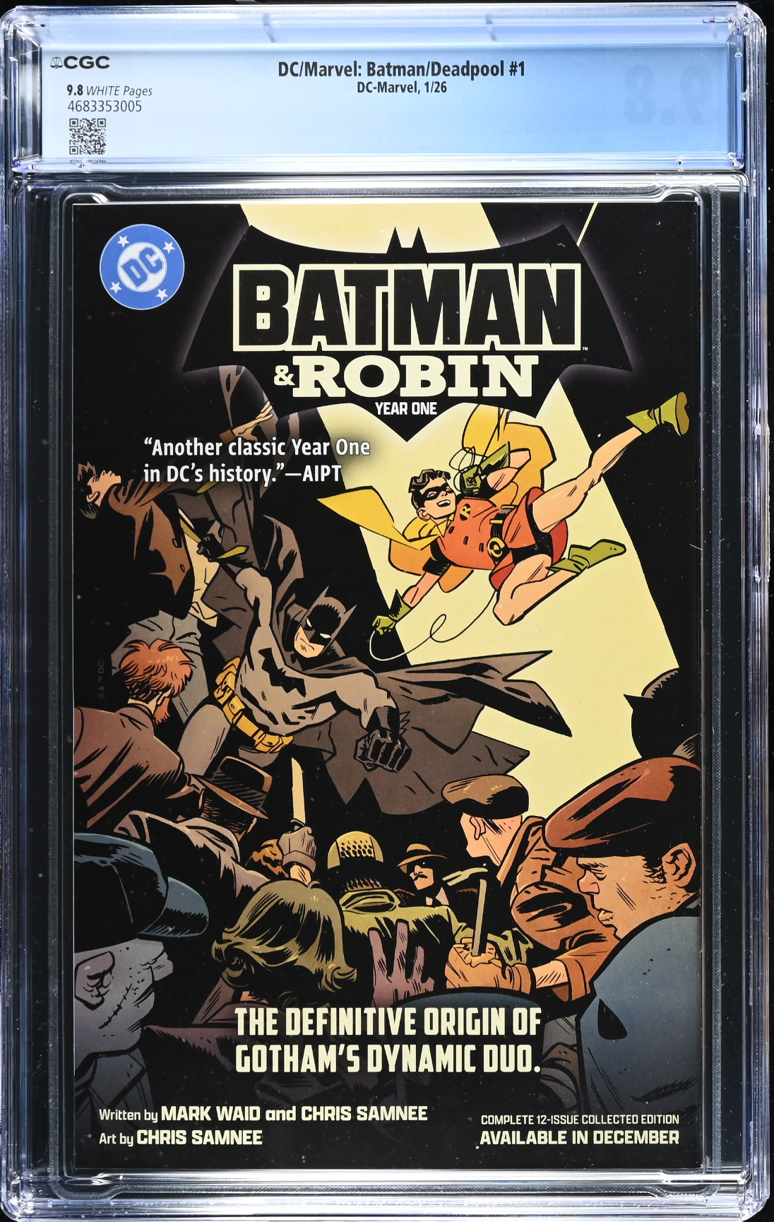 DC/Marvel: Batman/Deadpool #1 CGC 9.8