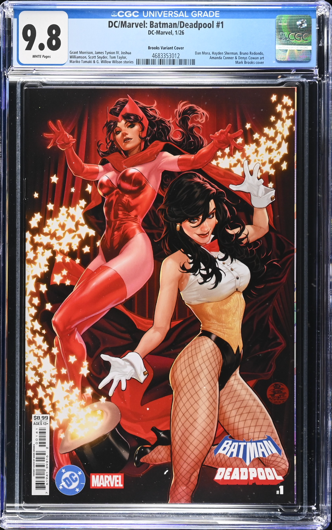 DC/Marvel: Batman/Deadpool #1 Brooks Variant CGC 9.8
