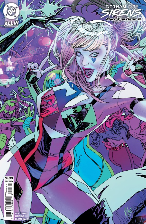 Gotham City Sirens: Unfit for Orbit #2 Cover C March Connecting Variant (7/9/25)