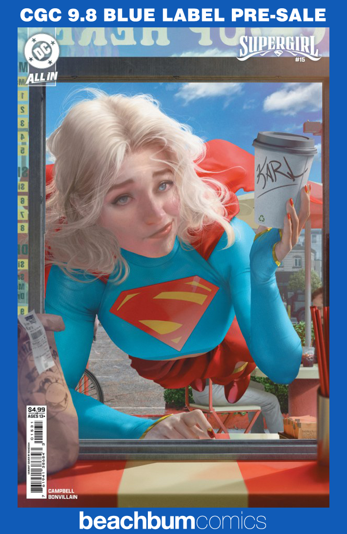 Supergirl #15 Rahzzah Variant CGC 9.8