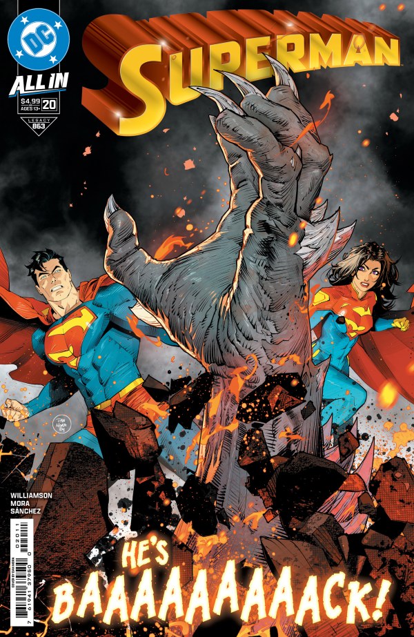 Superman #20 Cover A Mora (11/27/24)