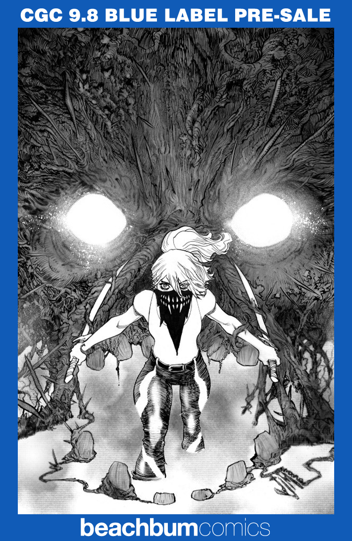 Swamp Thing is Killing the Children #1 Manapul 1:25 B&W Virgin Retailer Incentive Variant CGC 9.8