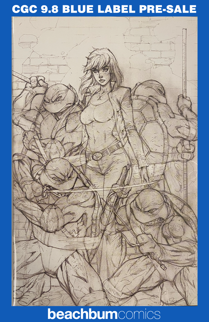 Teenage Mutant Ninja Turtles #20 (#300) Blind Bag Campbell B&W Pencils Variant CGC 9.8 (RARE)