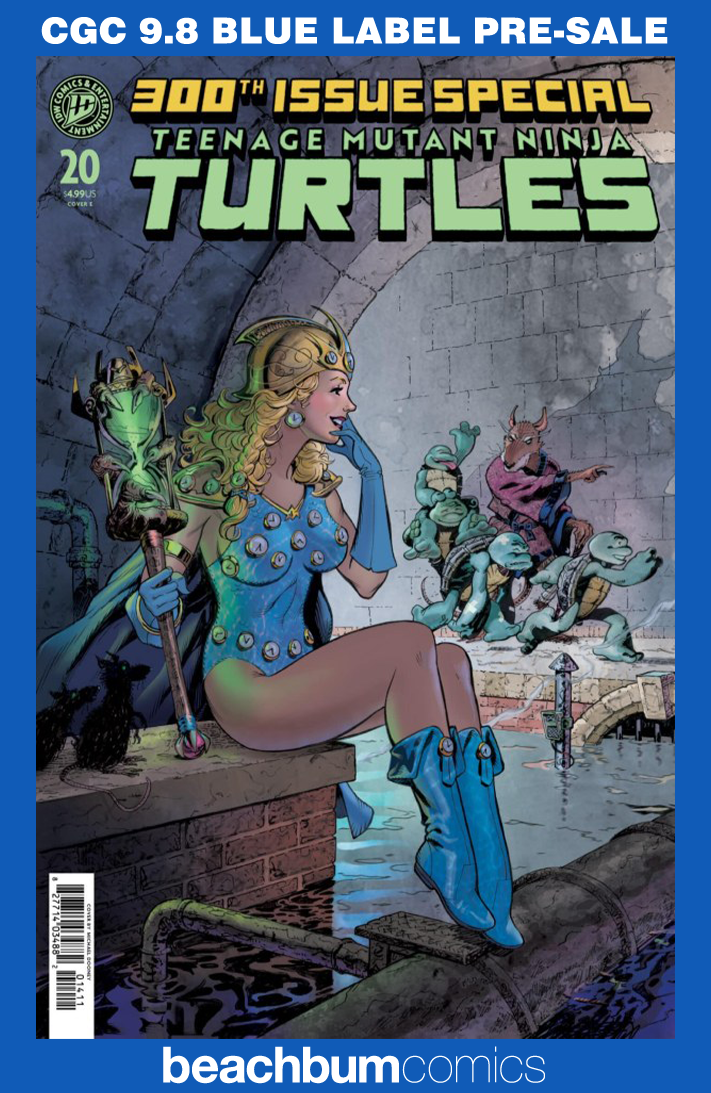 Teenage Mutant Ninja Turtles #20 (#300) - Cover E - Dooney Variant CGC 9.8
