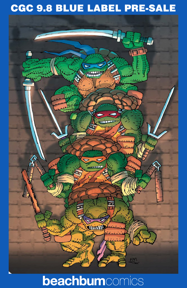Teenage Mutant Ninja Turtles #20 (#300) Miller Virgin Blind Bag Variant CGC 9.8