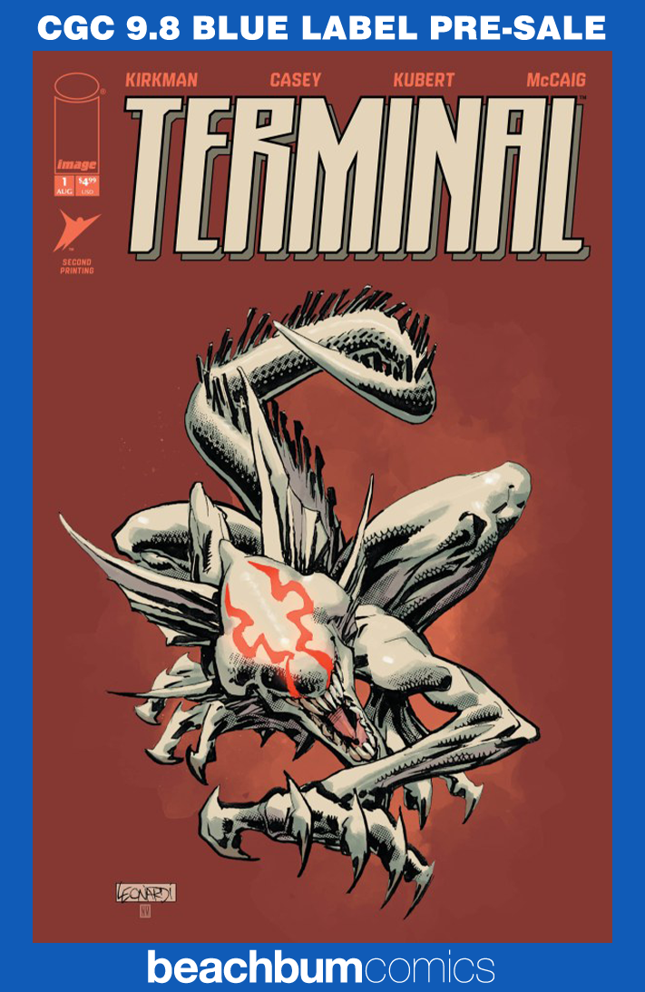 Terminal #1 Second Printing Monster Variant CGC 9.8