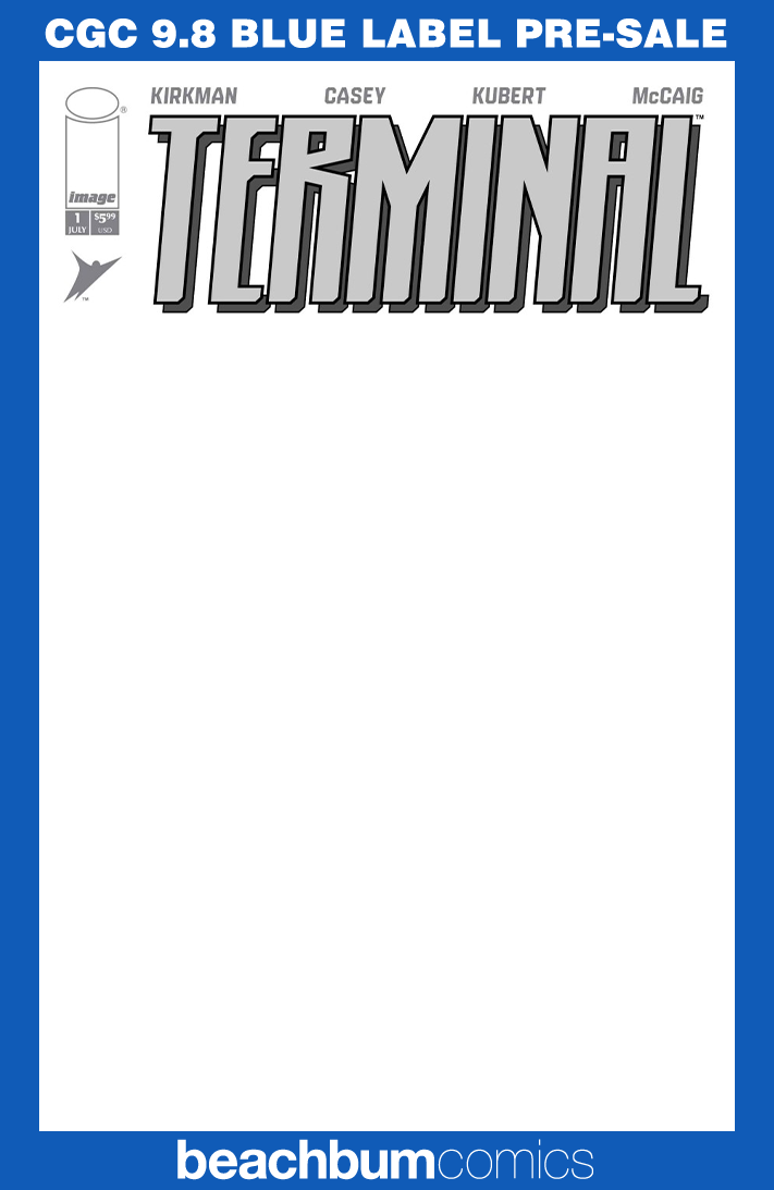 Terminal #1 - Cover J - Blank Sketch Variant CGC 9.8