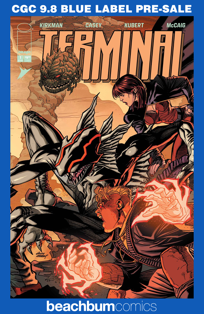 Terminal #1 - Cover N - Kubert Chromium Connecting Variant CGC 9.8