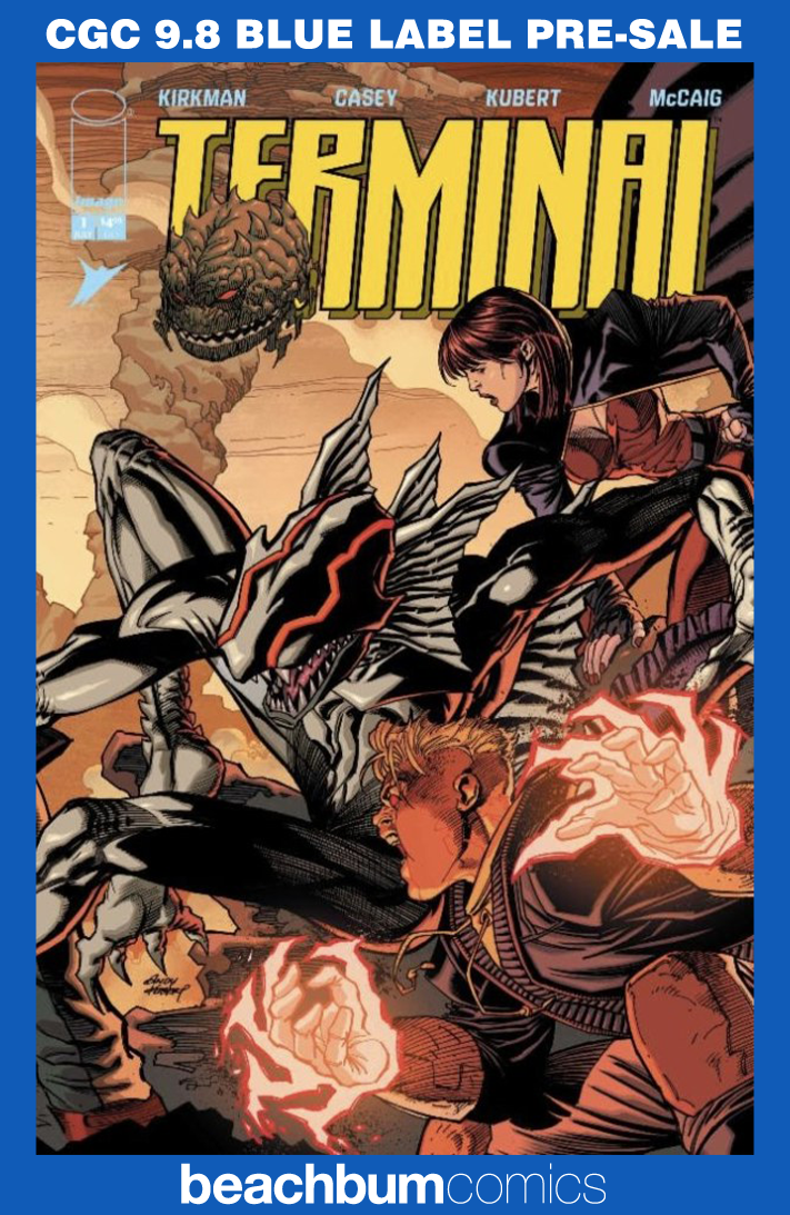 Terminal #1 - Cover B - Kubert Connecting Variant CGC 9.8