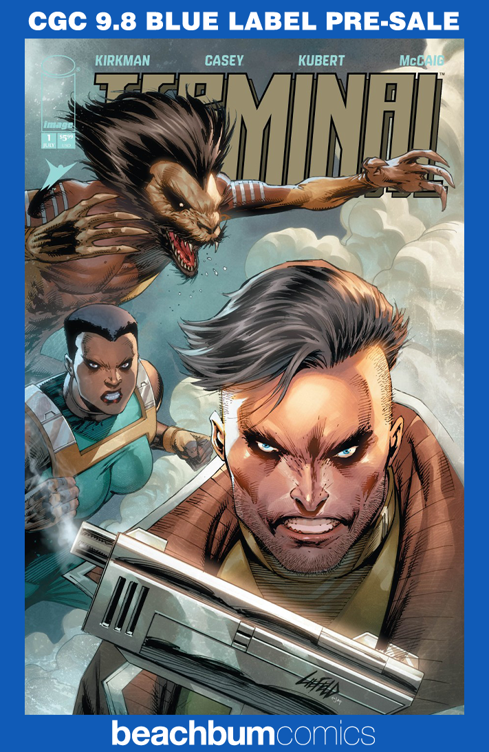 Terminal #1 - Cover F - Sienkiewicz 1:50 Retailer Incentive Variant CGC 9.8