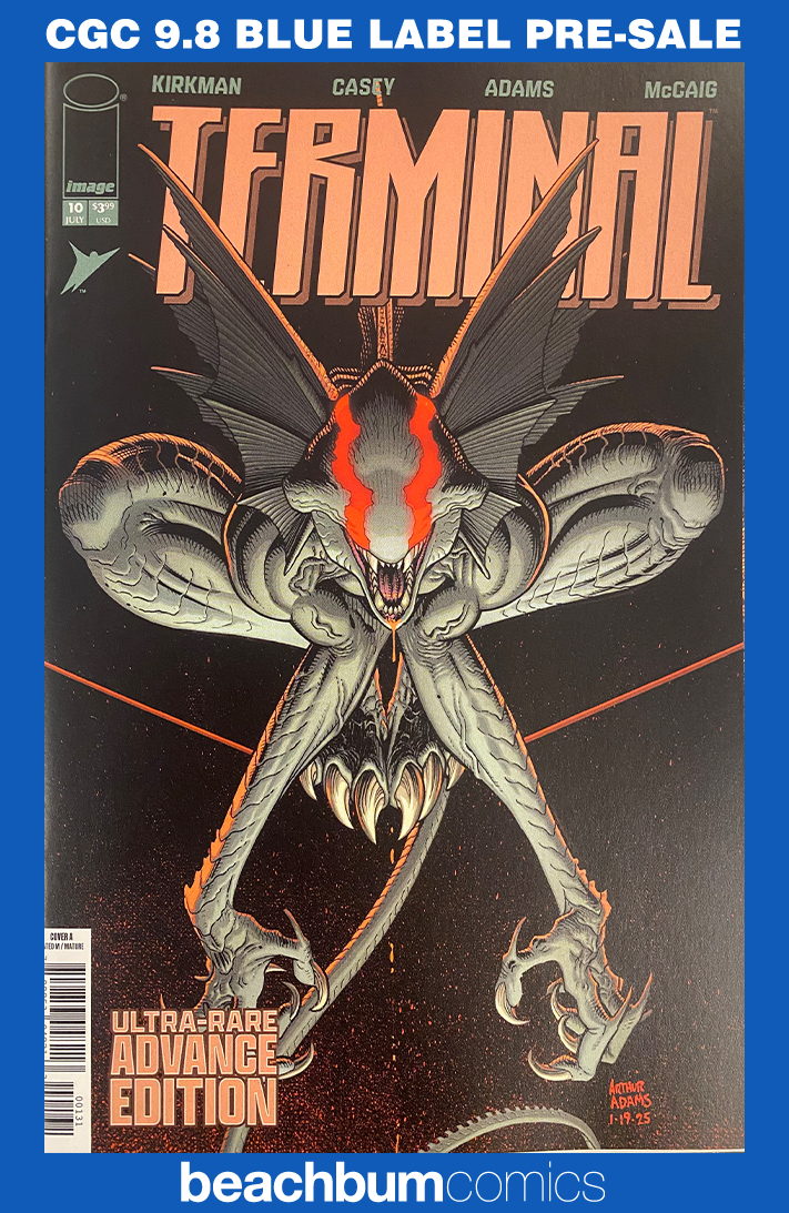 Terminal #10 Ultra Rare Advance Edition Blind Bag Variant CGC 9.8
