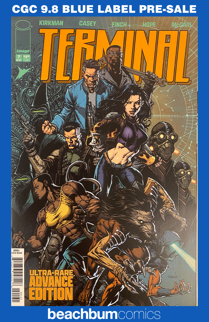 Terminal #7 Ultra Rare Advance Edition Blind Bag Variant CGC 9.8