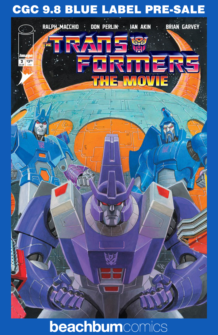 Transformers: The Movie 40th Anniversary Edition #2 Su 1:10 Retailer Incentive Variant CGC 9.8