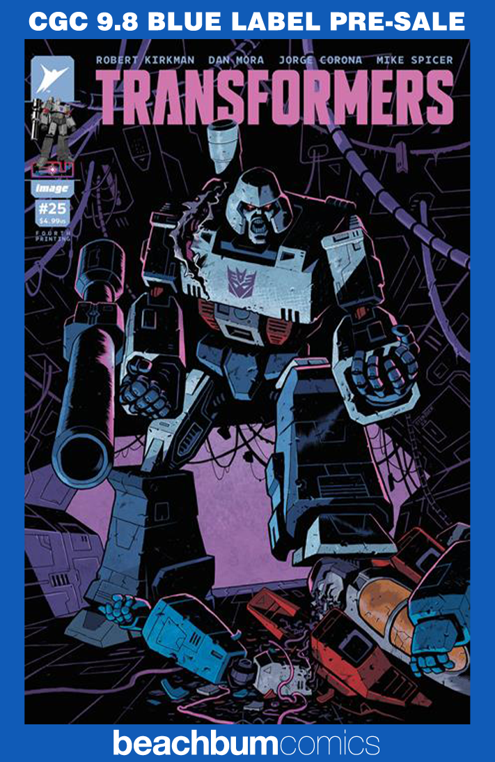 Transformers #25 Fourth Printing CGC 9.8