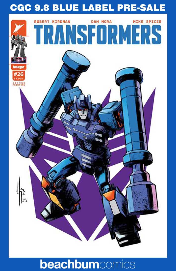 Transformers #26 Second Printing CGC 9.8