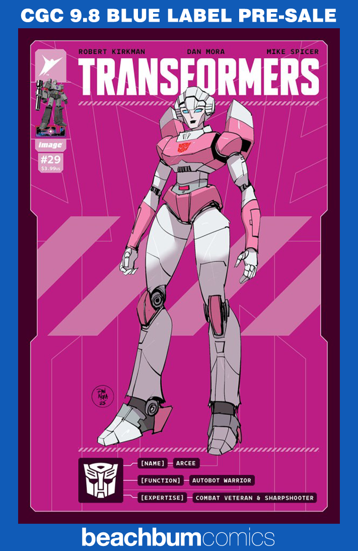Transformers #29 Mora 1:50 Retailer Incentive Variant CGC 9.8