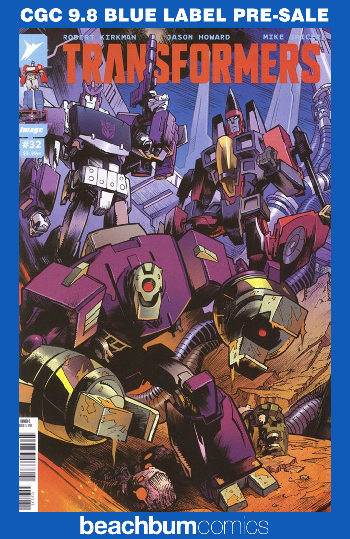 Transformers #32 Howard Variant CGC 9.8