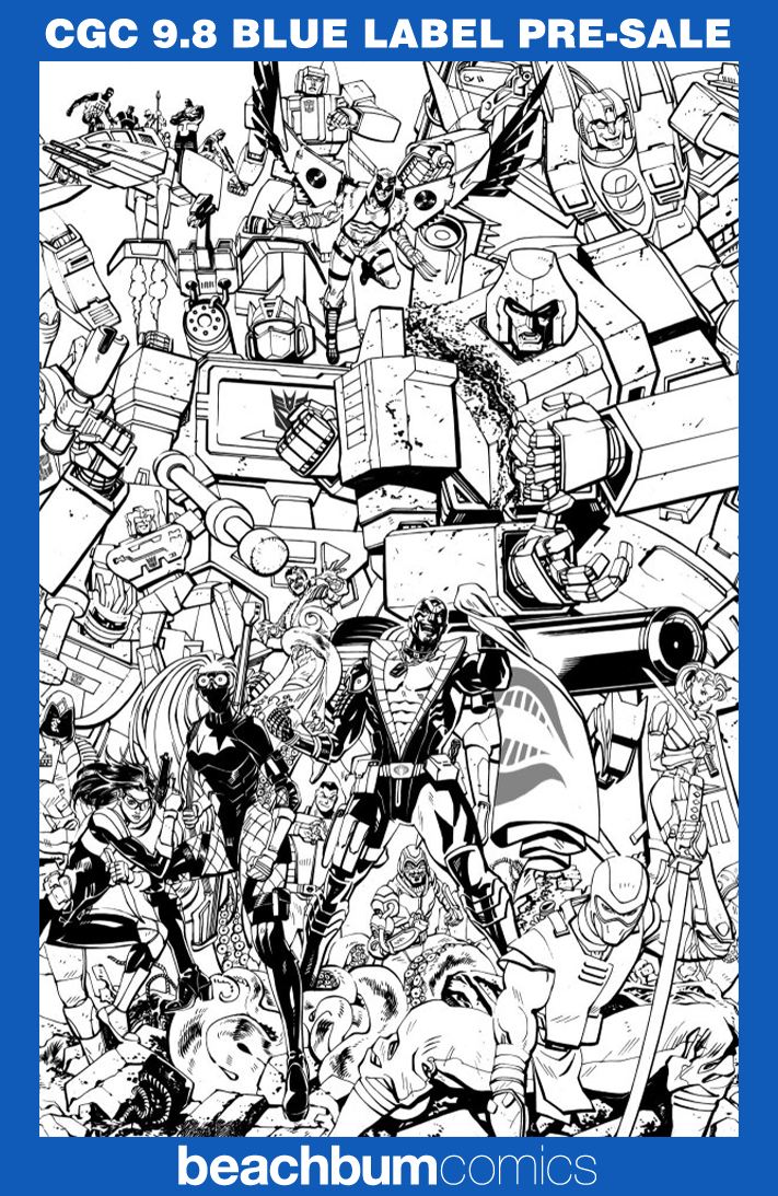 Transformers #33 Reilly B&W Connecting Variant CGC 9.8