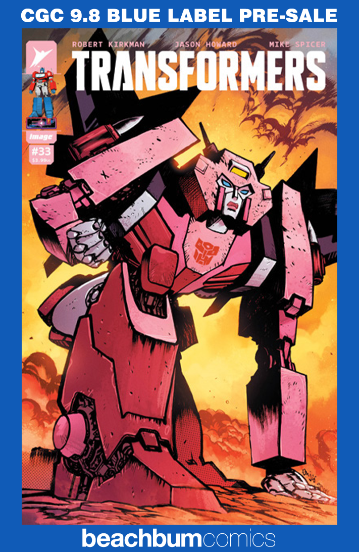 Transformers #33 Johnson Variant CGC 9.8