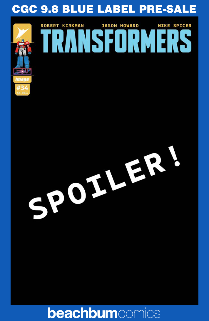 Transformers #34 Howard Variant CGC 9.8