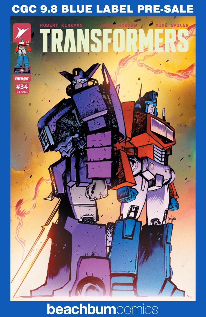 Transformers #34 Johnson Variant CGC 9.8