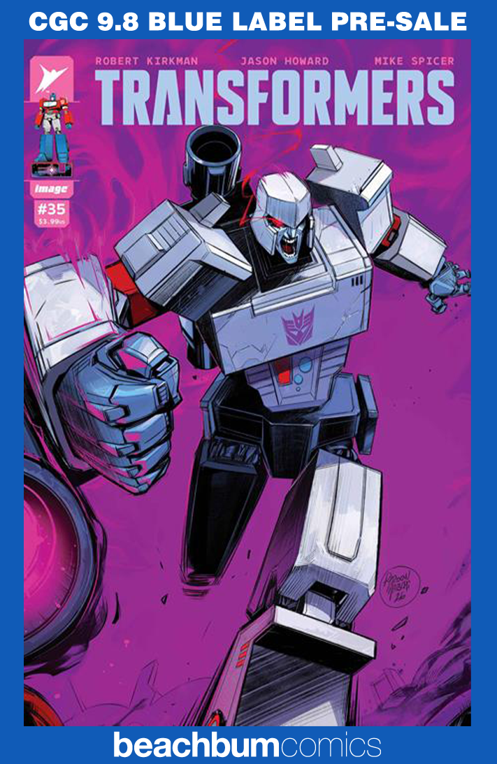 Transformers #35 Habchi 1:50 Retailer Incentive Variant CGC 9.8