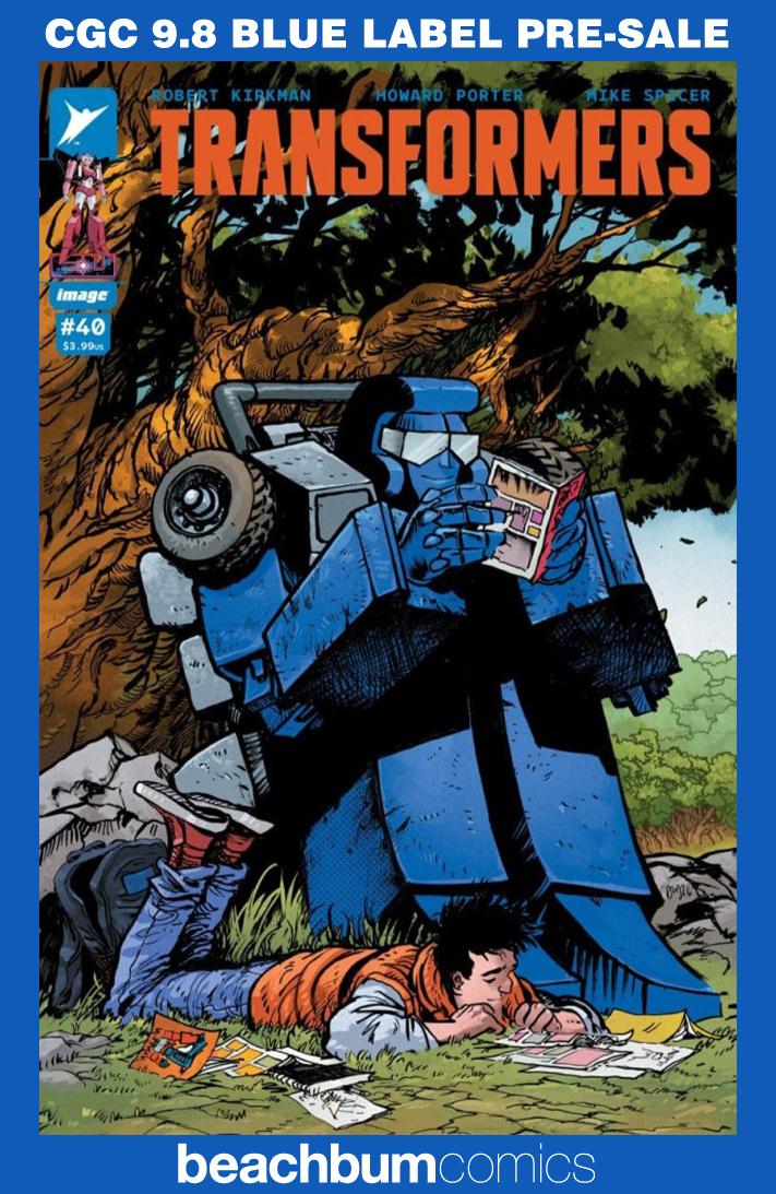 Transformers #40 Johnson Variant CGC 9.8