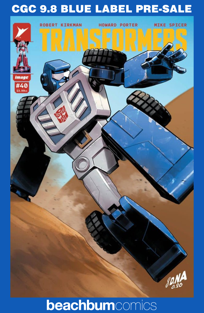 Transformers #40 Nakayama Variant CGC 9.8