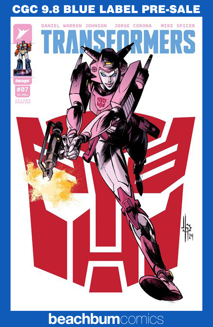 Transformers #7 Second Printing CGC 9.8