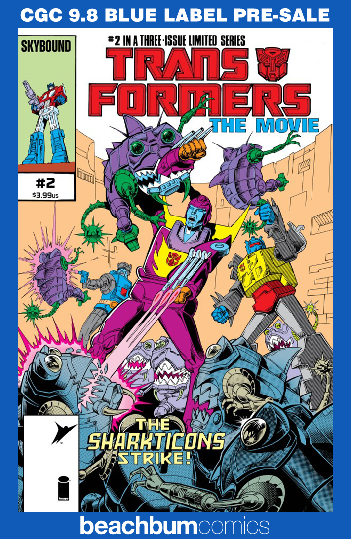 Transformers: The Movie 40th Anniversary Edition #2 Perlin Variant CGC 9.8