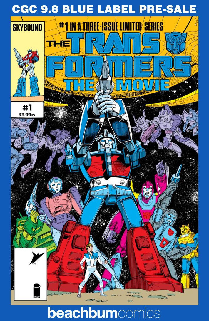 Transformers: The Movie 40th Anniversary Edition #1 Perlin Variant CGC 9.8