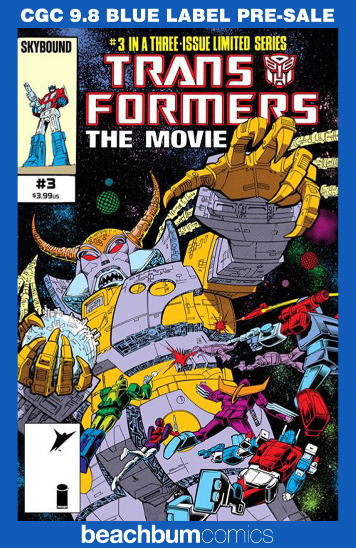 Transformers: The Movie 40th Anniversary Edition #3 Perlin Variant CGC 9.8