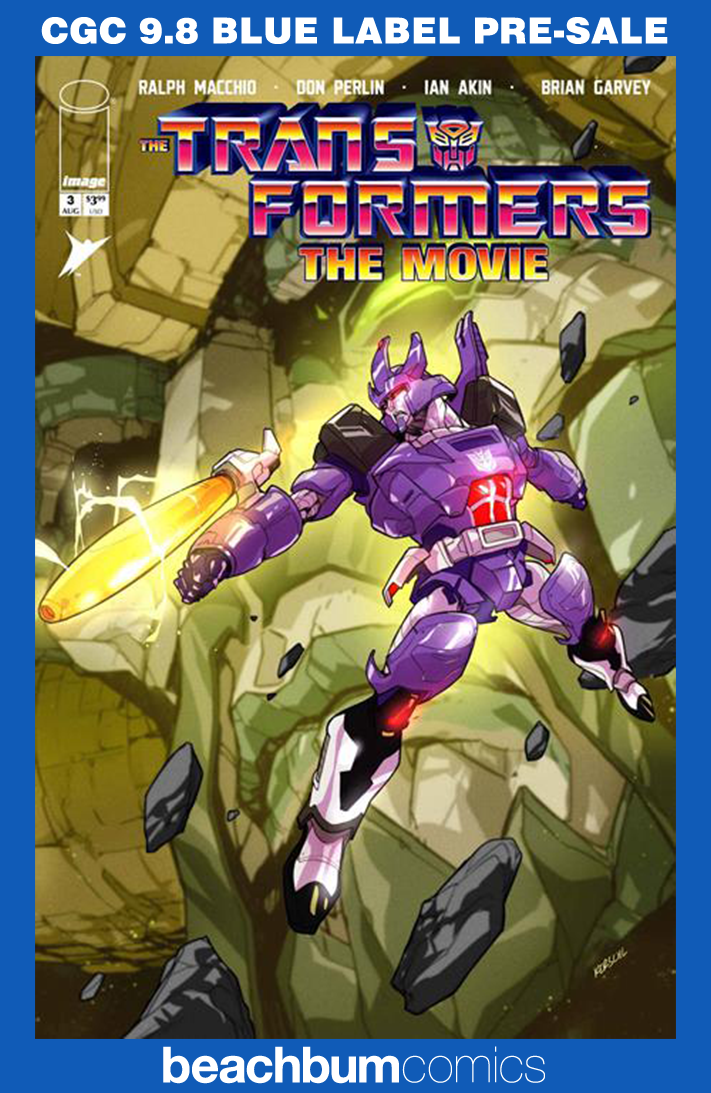 Transformers: The Movie 40th Anniversary Edition #3 CGC 9.8