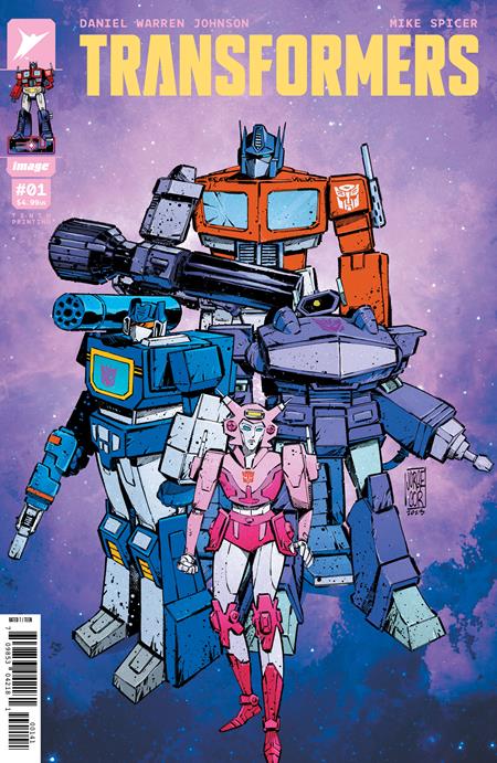 Transformers #1 Tenth Printing Cover D Corona Variant (12/18/24)