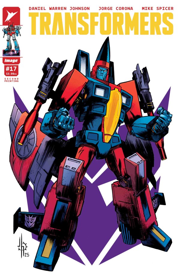 Transformers #17 Second Printing Cover A Howard (4/9/25)