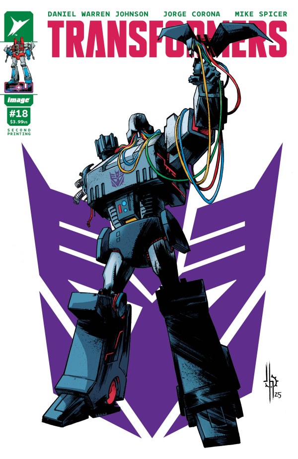 Transformers #18 Second Printing Cover A Howard Decepticon (7/2/25)