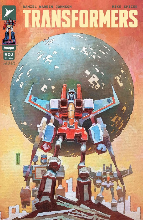 Transformers #2 Tenth Printing Cover G Fejzula Variant (3/11/26)