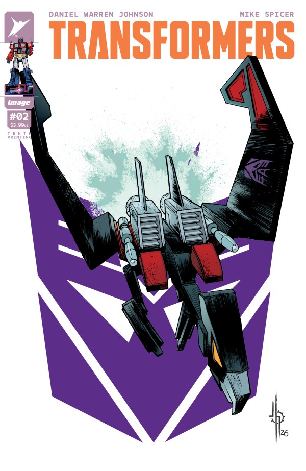 Transformers #2 Tenth Printing Cover D Howard Variant (3/11/26)