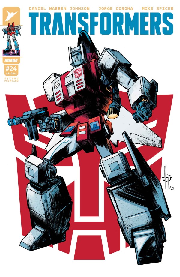 Transformers #24 Second Printing Variant (10/29/25)