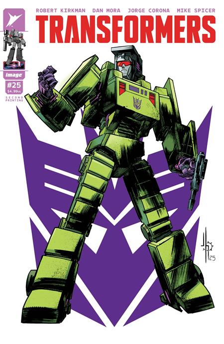 Transformers #25 Second Printing Cover C Howard Variant (11/12/25)