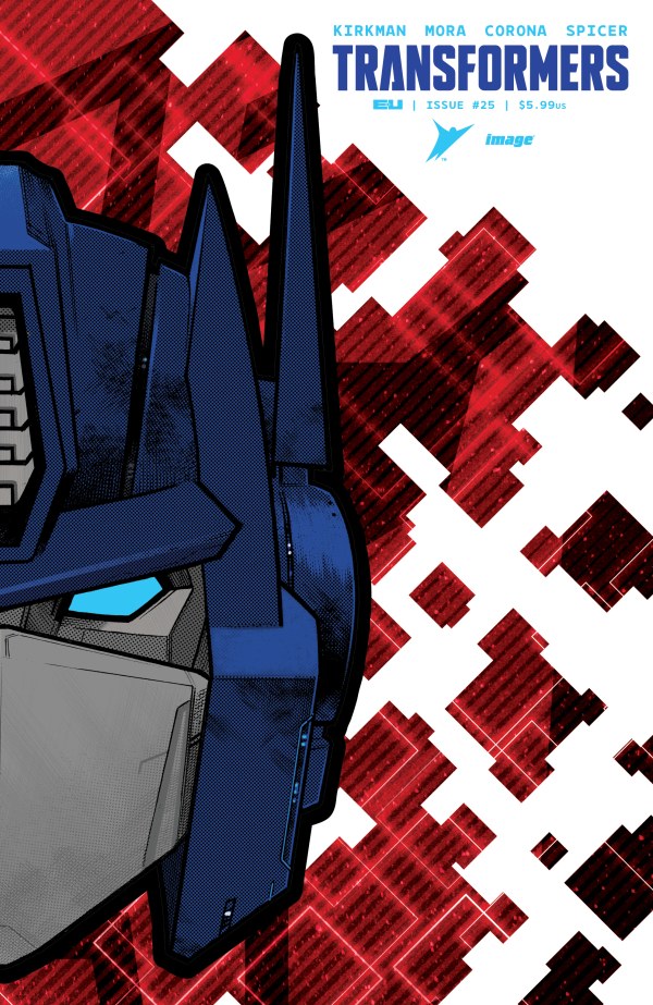 Transformers #25 Amor Mask Wraparound Die-Cut Foil Variant