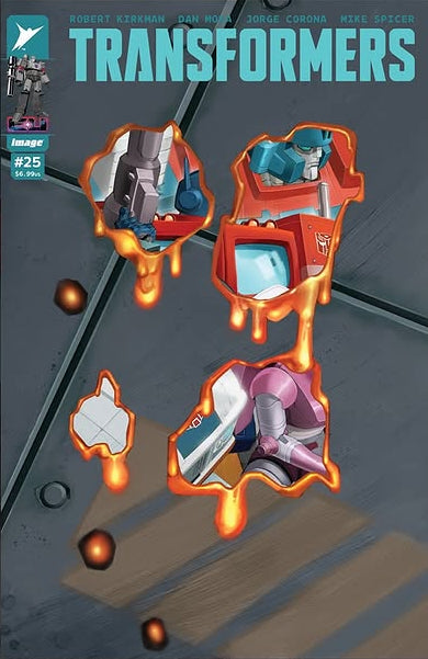 Transformers #25 Canete Die-Cut Foil Variant
