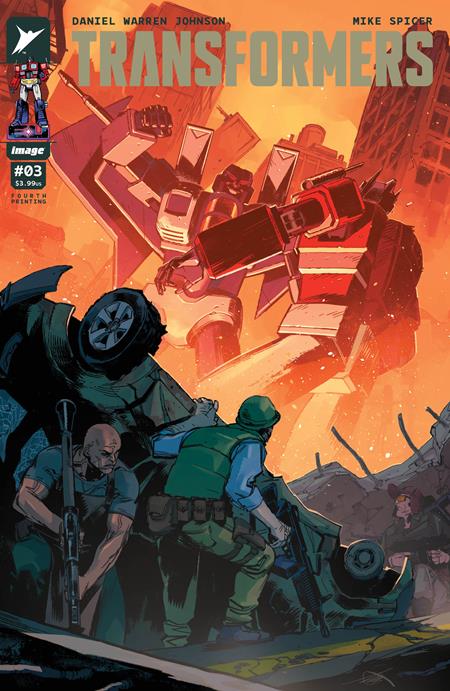 Transformers #3 Fourth Printing Cover A Milana (10/30/26)