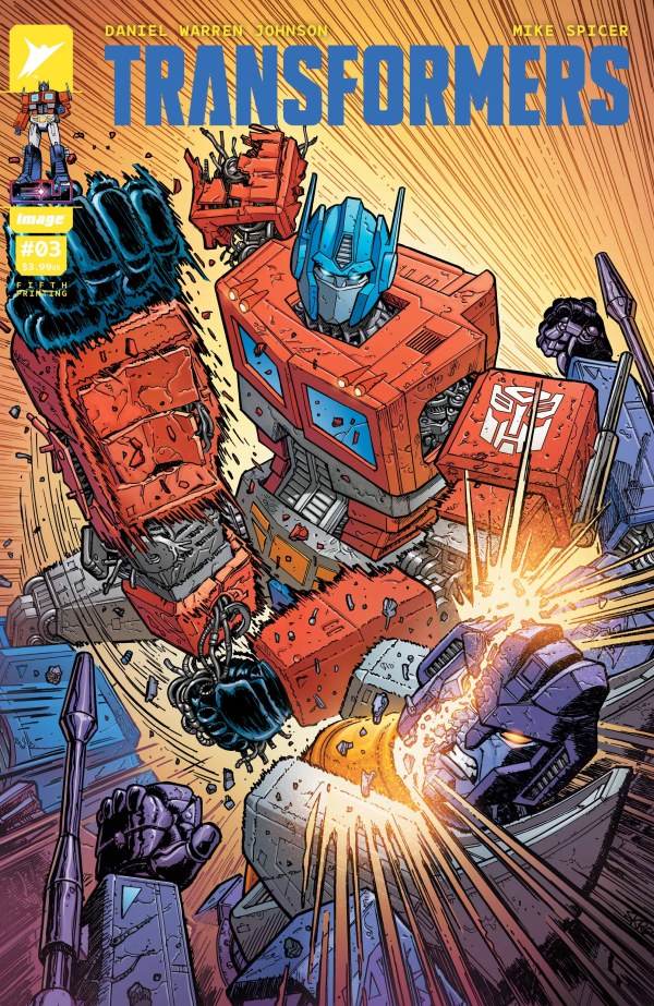 Transformers #3 Fifth Printing Cover A Skroce (3/12/25)