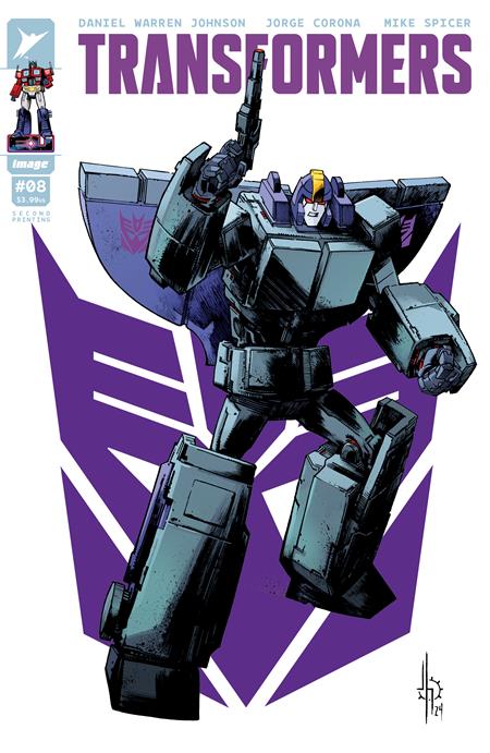 Transformers #8 Second Printing Cover A Howard (10/9/24)