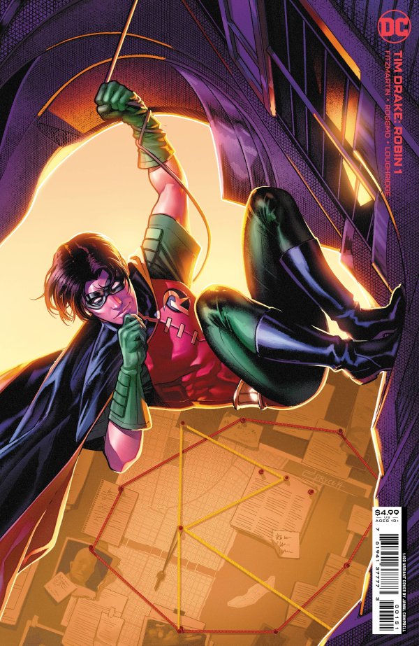 Tim Drake: Robin #1 Campbell 1:100 Retailer Incentive Variant