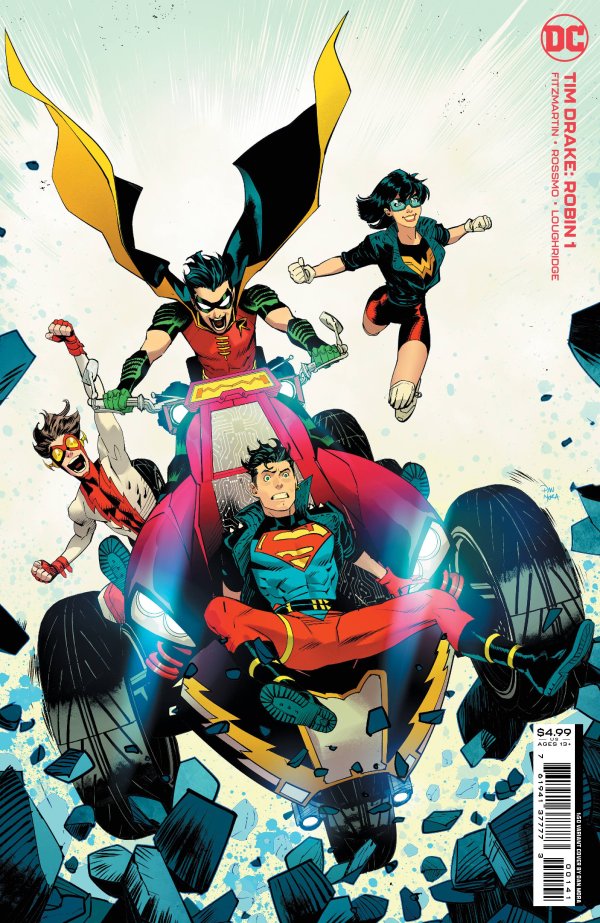 Tim Drake: Robin #1 Mora 1:50 Retailer Incentive Variant