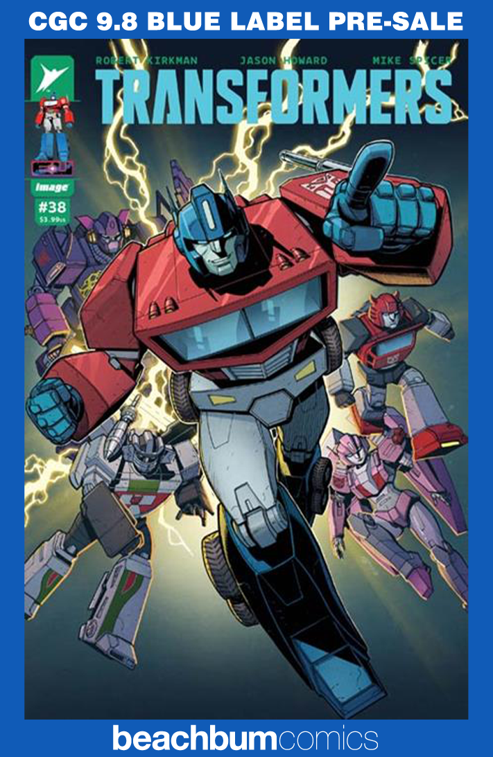 Transformers #38 Bradshaw 1:25 Retailer Incentive Variant CGC 9.8